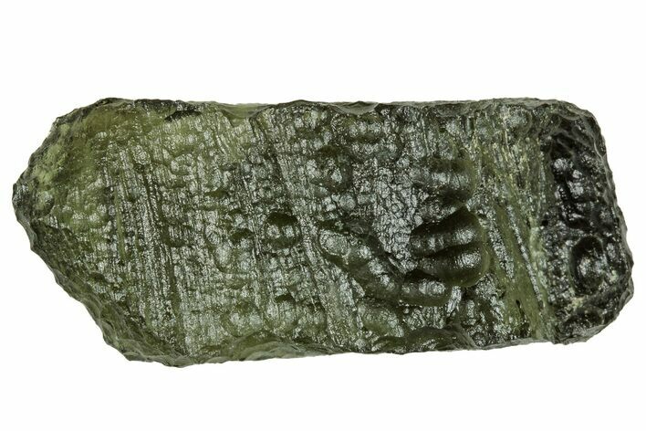 Green Moldavite Tektite ( g) - Czech Republic #330766